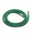 Green rubber hose